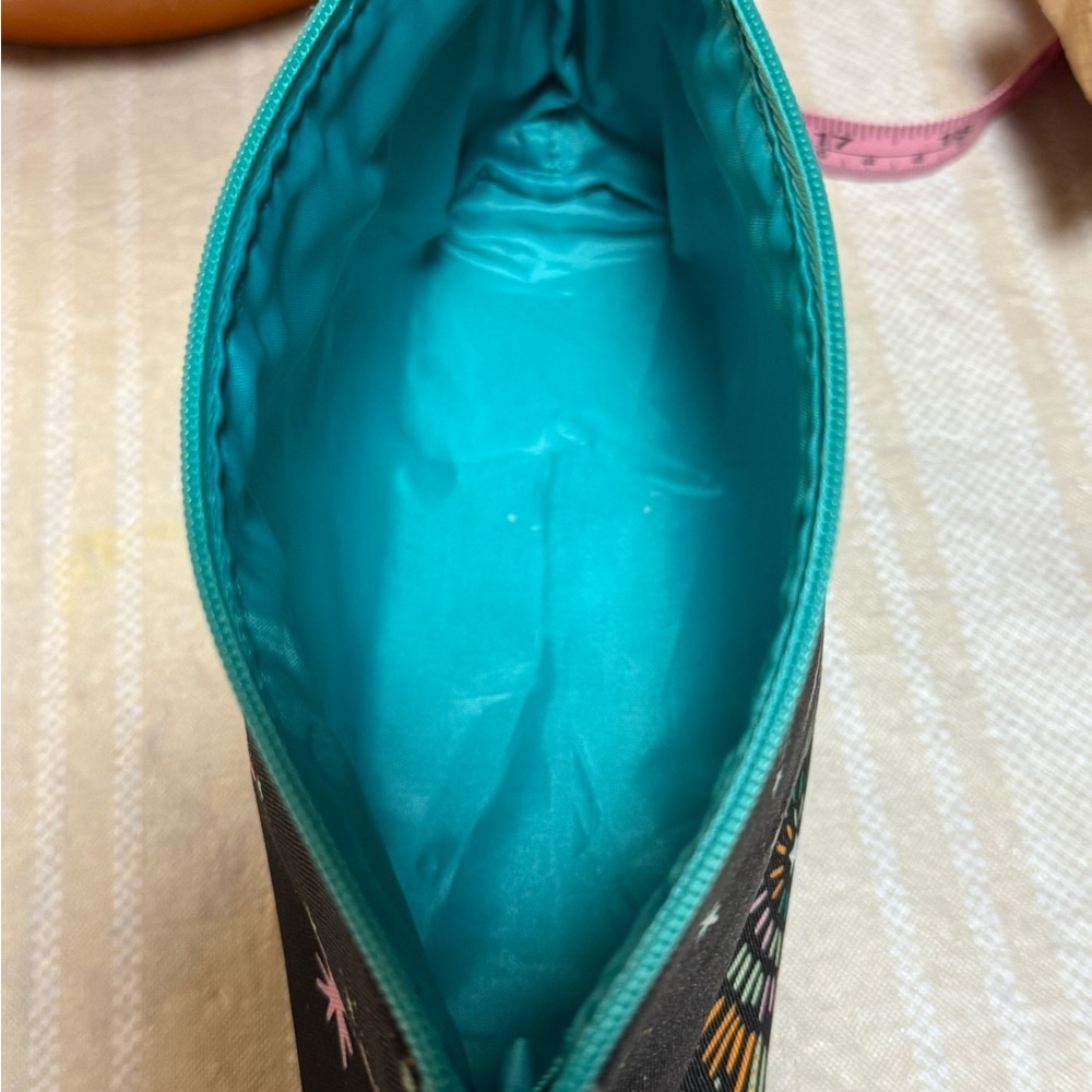 NWOT Clinique Colorful Starburst Cosmetic Bag​ - Picture 6 of 6